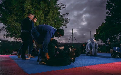 BJJ Training while traveling South America