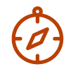 Explore More Than the Mats at BJJ Camps Compass icon symbolizing exploration at BJJ Camps.